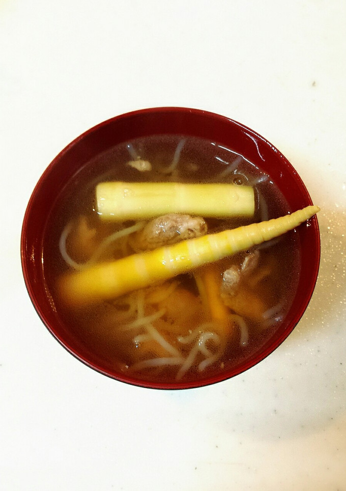 細たけのこの和風汁-レシピのメイン写真