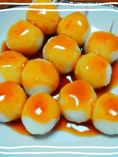 残りご飯が変身☆やわやわみたらし団子-レシピのメイン写真