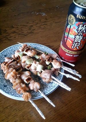 焼き鳥 塩胡椒味-レシピのメイン写真