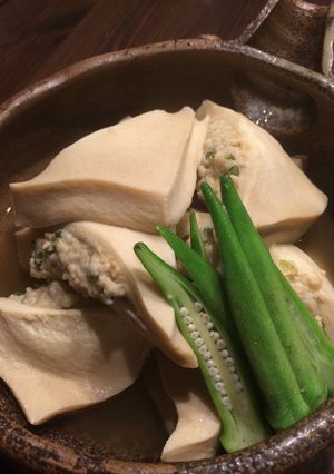 高野豆腐の肉詰め煮-レシピのメイン写真