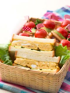 ふわふわ厚焼きたまごサンド-レシピのメイン写真