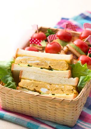 ふわふわ厚焼きたまごサンド-レシピのメイン写真