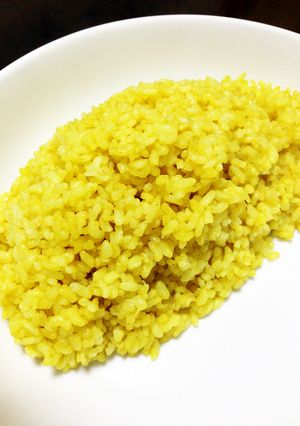 炊飯器で簡単 玄米ターメリックライス-レシピのメイン写真