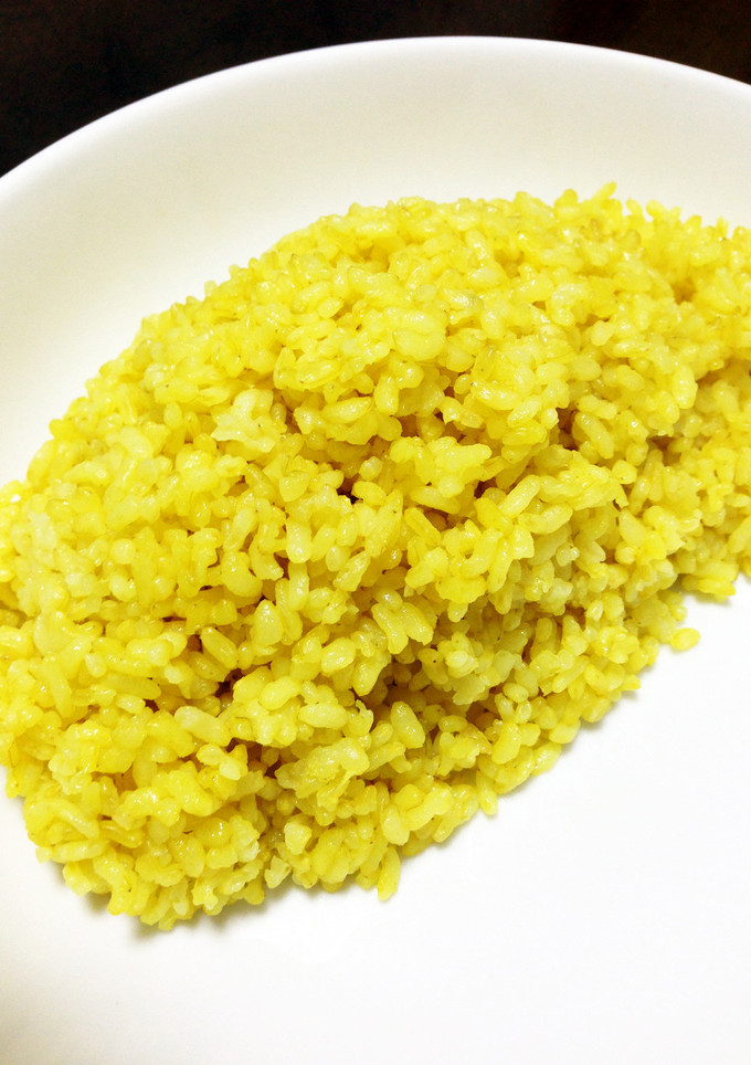 炊飯器で簡単 玄米ターメリックライス-レシピのメイン写真