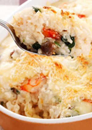 お豆腐で作る♪ライスグラタン-レシピのメイン写真