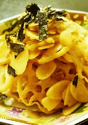れんこんのきんぴら☆ナッツ入り-レシピのメイン写真