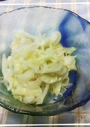 キャベツともやしの柚子わさび和え-レシピのメイン写真