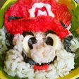 ☆キャラ弁☆ぽっちゃりマリオ。