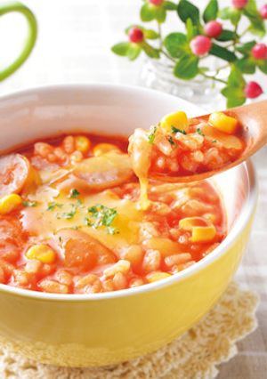 野菜ジュースリゾット-レシピのメイン写真