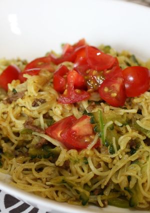 焼きそうめんカリー風味-レシピのメイン写真