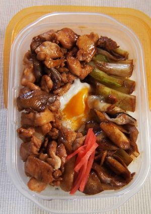 焼き鳥丼弁当!!-レシピのメイン写真