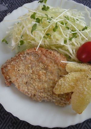 トースターで作るミラノ風カツレツ-レシピのメイン写真