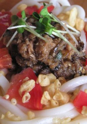 ツナおろし昆布で冷やしうどん-レシピのメイン写真