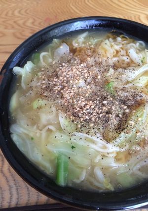 アレンジ！あんかけインスタントラーメン-レシピのメイン写真