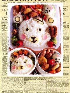キャラ弁☆クマさん弁当☆-レシピのメイン写真