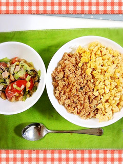 簡単鶏そぼろ丼☆-レシピのメイン写真