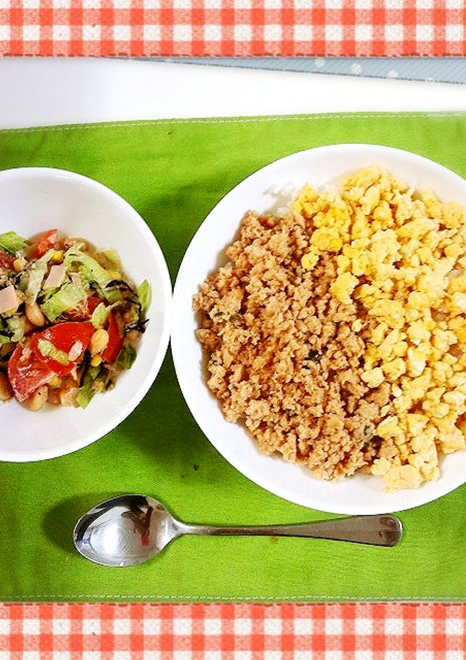 簡単鶏そぼろ丼☆-レシピのメイン写真