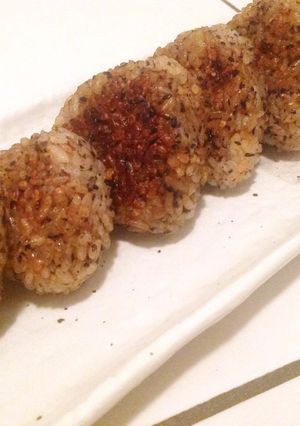 しっかり味の焼きおにぎり〜しょう油味〜-レシピのメイン写真