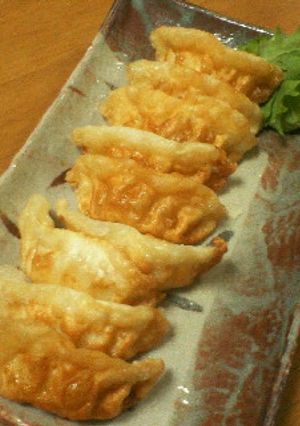 余り物大集合！ポテサラチーズ餃子♪-レシピのメイン写真