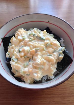 簡単、私の好きなランチ、タルタルソース丼-レシピのメイン写真