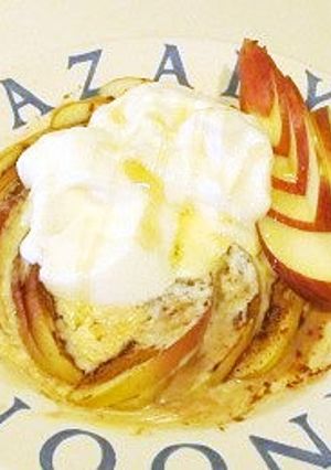 ダイエットデザートホットリンゴヨーグルト-レシピのメイン写真