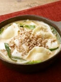 豆乳入り担々風スープ-レシピのメイン写真