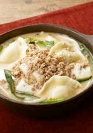 豆乳入り担々風スープ-レシピのメイン写真