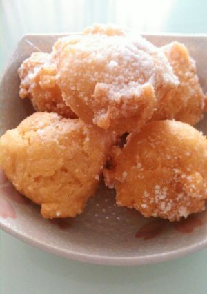 ホワイトデー♪豆腐でもちふわドーナツ☆-レシピのメイン写真