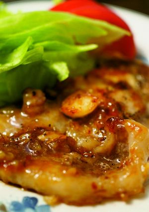 大吉みそを使った、豚肉のガーリックソテー-レシピのメイン写真