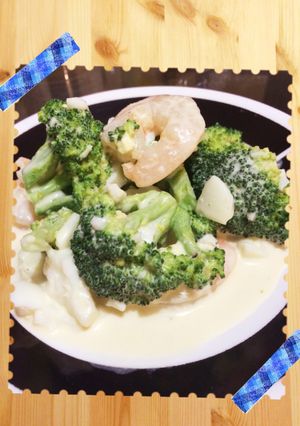 ♡エビとブロッコリーの卵サラダ♡-レシピのメイン写真