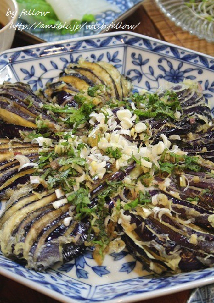 揚げなすの冷風-レシピのメイン写真