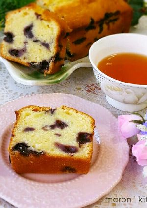 ♡ブルーベリーヨーグルトパウンドケーキ♡-レシピのメイン写真