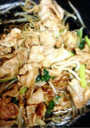豚バラと野菜のあっさりオイスター炒め-レシピのメイン写真