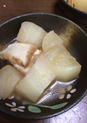 圧力鍋で大根と厚揚げの煮物-レシピのメイン写真