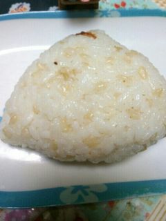 唐揚げ玄米おにぎり-レシピのメイン写真