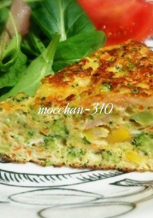 スパニッシュオムレツ＊野菜たっぷり-レシピのメイン写真