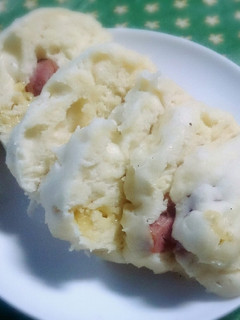 簡単!ウインナー主食ケーキ♪-レシピのメイン写真