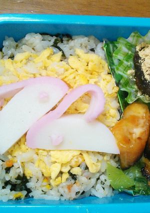 チビ秋の弁当*月ウサギさん-レシピのメイン写真