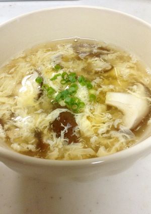 トロッ！テュルッ！椎茸の中華スープ-レシピのメイン写真