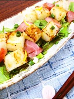 山芋とベーコンのホットサラダ-レシピのメイン写真