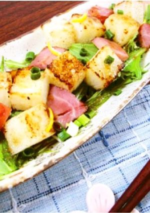 山芋とベーコンのホットサラダ-レシピのメイン写真