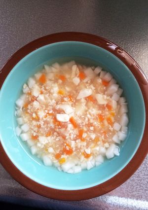 離乳食中期あんかけめんめん♡(うどん)-レシピのメイン写真