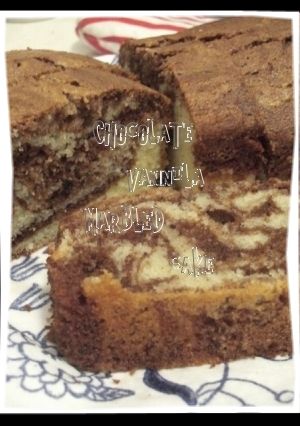 チョコマーブルケーキ-レシピのメイン写真