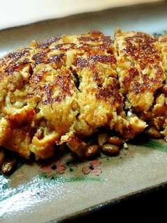 残ったキムチで納豆オムレツ!!-レシピのメイン写真