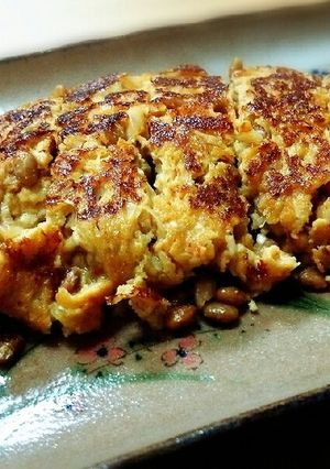 残ったキムチで納豆オムレツ!!-レシピのメイン写真