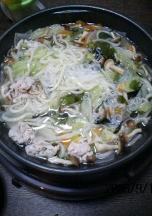 うどんすき風つけうどん-レシピのメイン写真