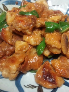 鶏モモ肉の甘味噌からめ炒め-レシピのメイン写真