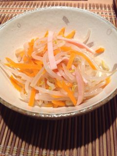 簡単!もやしのナムル♪-レシピのメイン写真