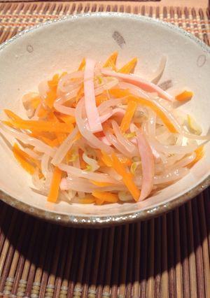 簡単!もやしのナムル♪-レシピのメイン写真
