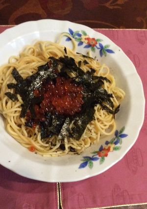 いくらの簡単美味しい和風パスタ-レシピのメイン写真